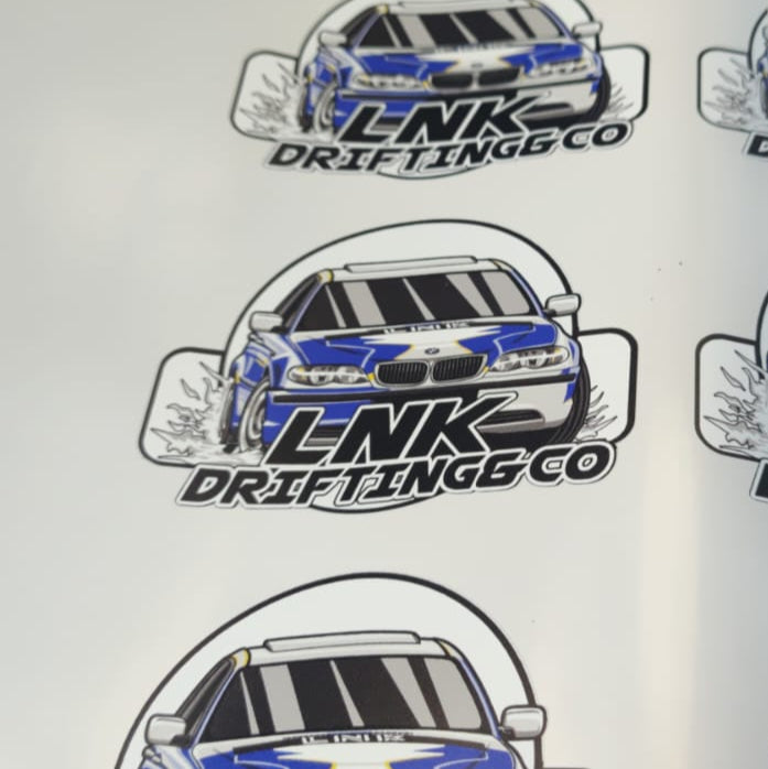 E46 Drift Sticker